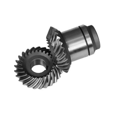 Miniaturyzacja Reduktor kąta Spiral Bevel Gear Cutting High Speed Machining Drive
