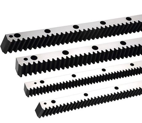 DIN 6 - DIN 8 Helical Gear Straight Gear Rack z frezowaniem, szlifowaniem i tłumieniem