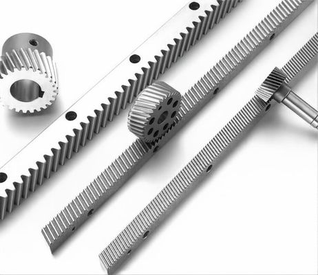 DIN 6 - DIN 8 Helical Gear Straight Gear Rack z frezowaniem, szlifowaniem i tłumieniem