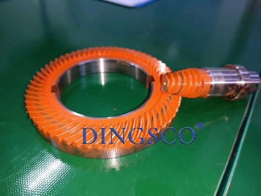 Hypoid Gear Set Bevel Wheel And Pinion For Hollow Rotary Acuator Gearbox