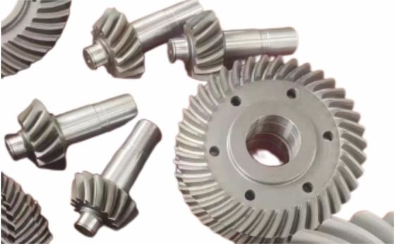 Hypoidal Transmission Gear Low Wear Spiral Ring Steel Small Module Gear (przewodnik przenośny o niskim zużyciu)