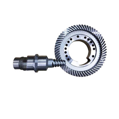 Hypoidal Bevel Gear High Reduction Ratio Grinding Gear Producent