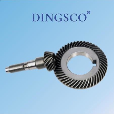 Przemysłowy reduktor Helical Bevel Gear 90 stopni kąt prosty Spiral Bevel Gear